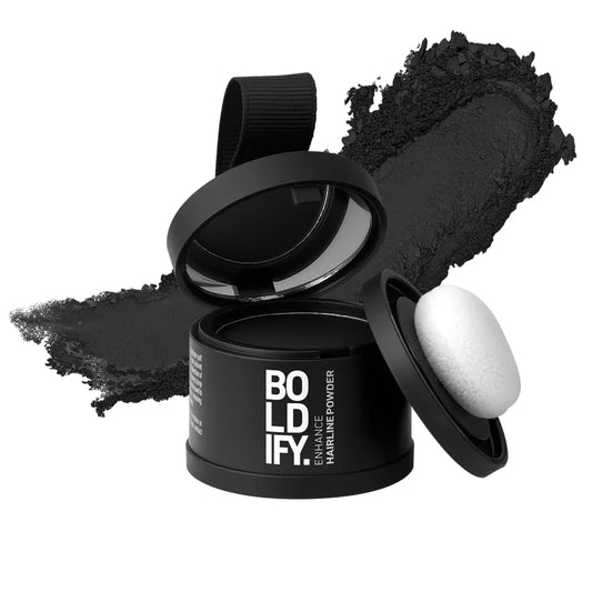 Bald Spot Concealing Hair Powder for Men – Black