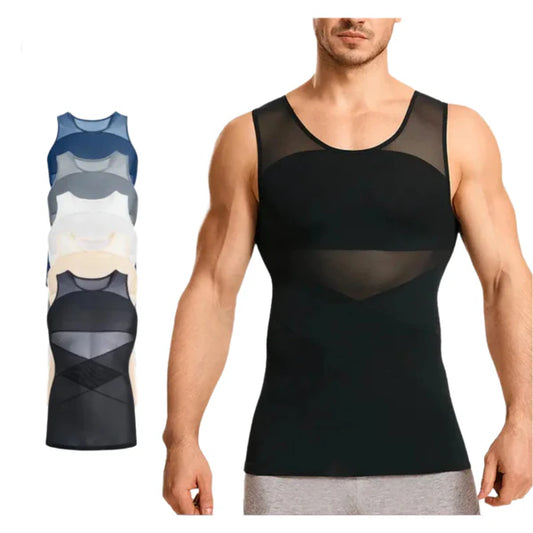 Men's Body Shaper Compression Vest - Slim your Belly instantly