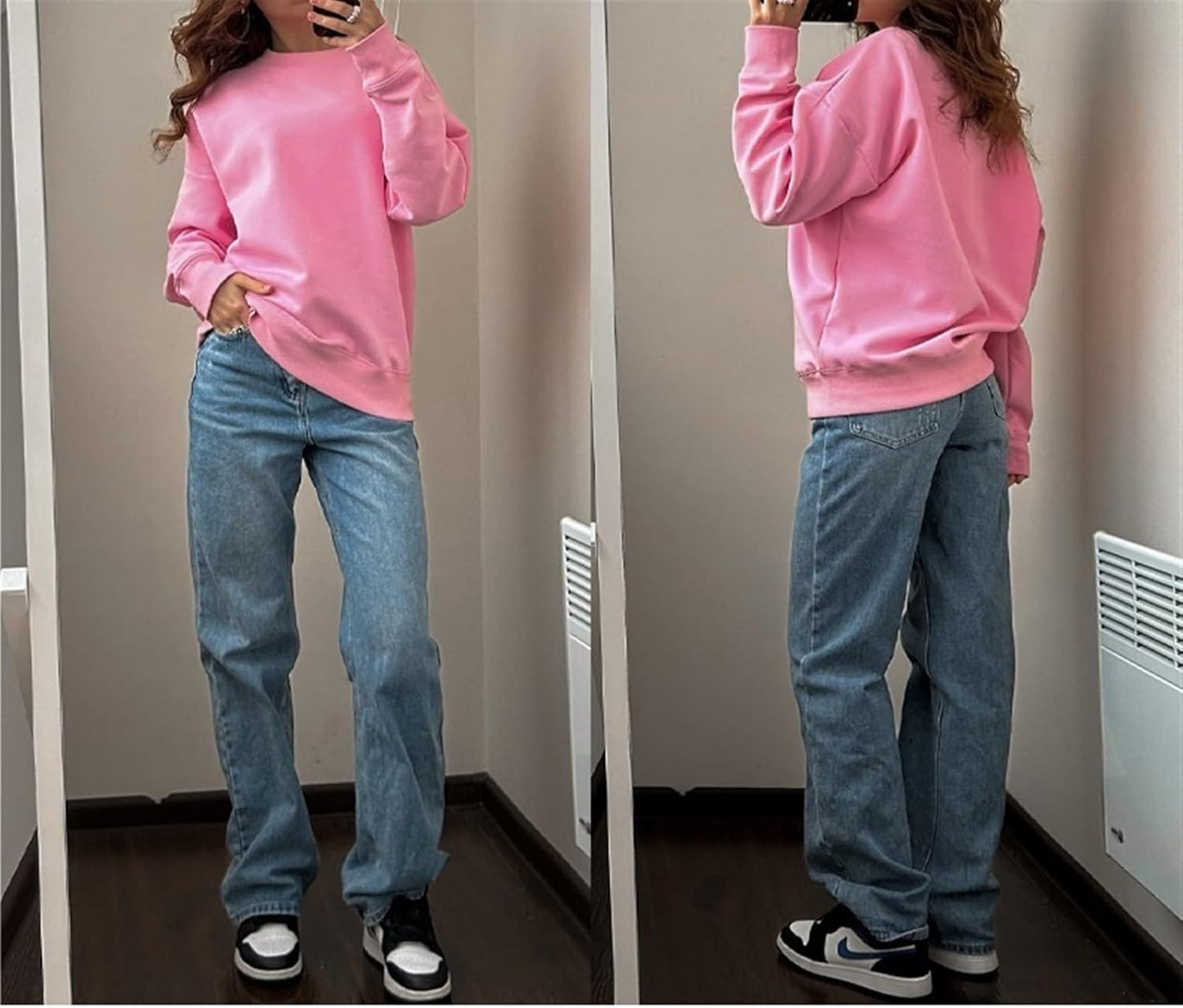 Cozy and Stylish Sweater - Oversized Sweatshirt for Women