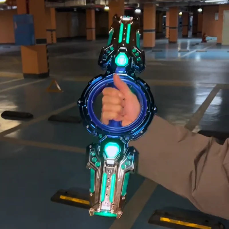 Dual Blade Sword Toy - Fire Spinning Sword Double-Blade Metal Toy